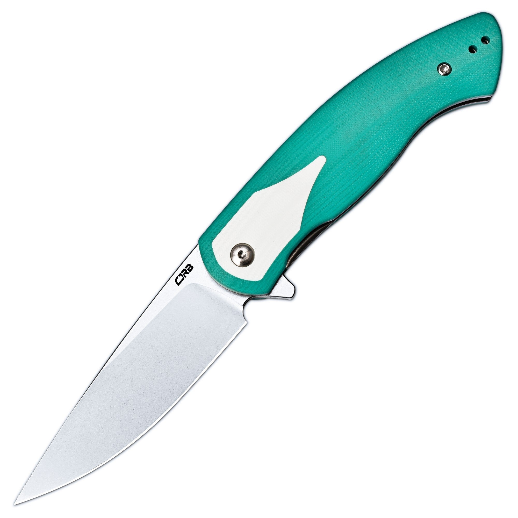 CJRB Rodayo Flipper & Liner Lock Green - Product view 1