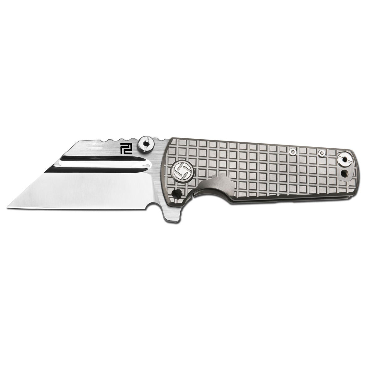 Artisan Cutlery Proponent ATZ-1820G S35VN Blade Titanium Handle Folding Knives