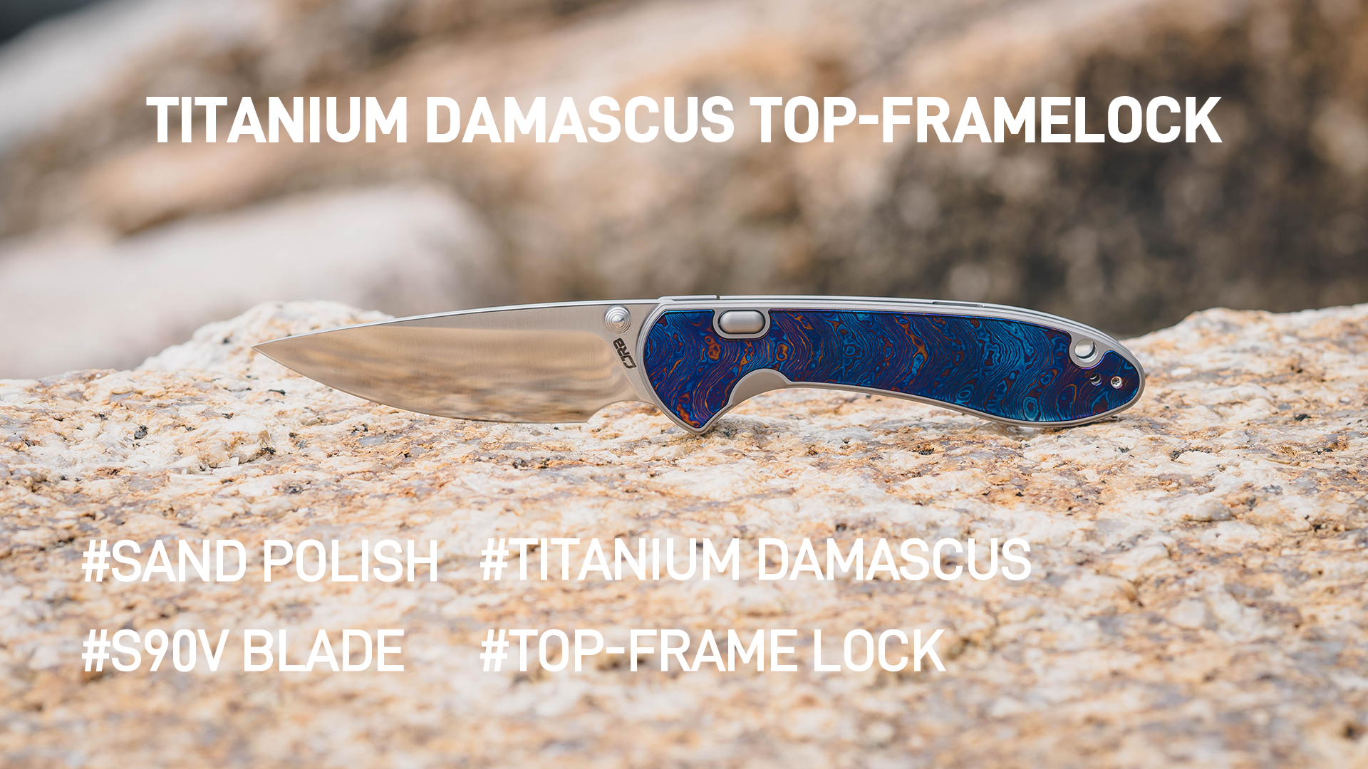 Building the Feldspar: Titanium Damascus Top-Framelock