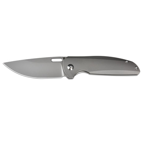 Artisan Cutlery Satyr ATZ-1852G-BGY S90V Blade Titanium Handle Folding Knives