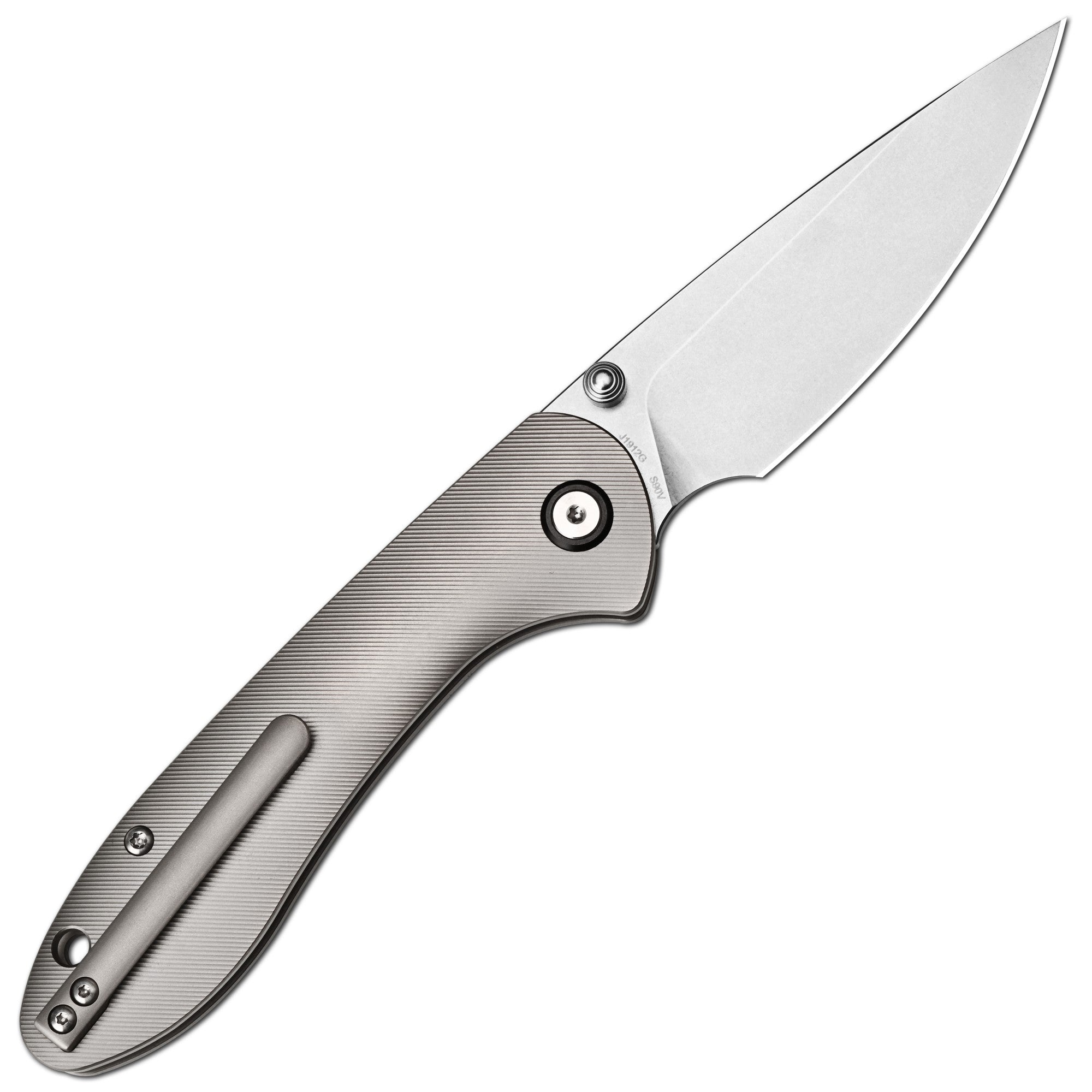 CJRB Building the Feldspar: Contoured Titanium-Sleek and Modern - Product view 2