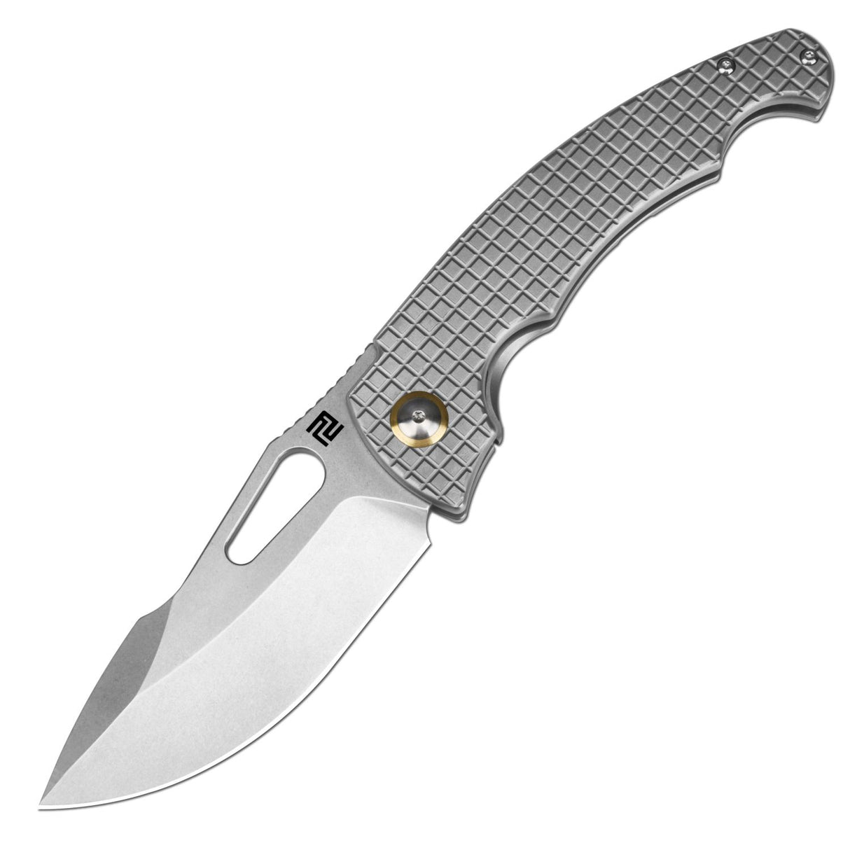 Artisan Cutlery Xcellerator ATZ-1860G CPM S90V Blade Titanium Handle Folding Knives