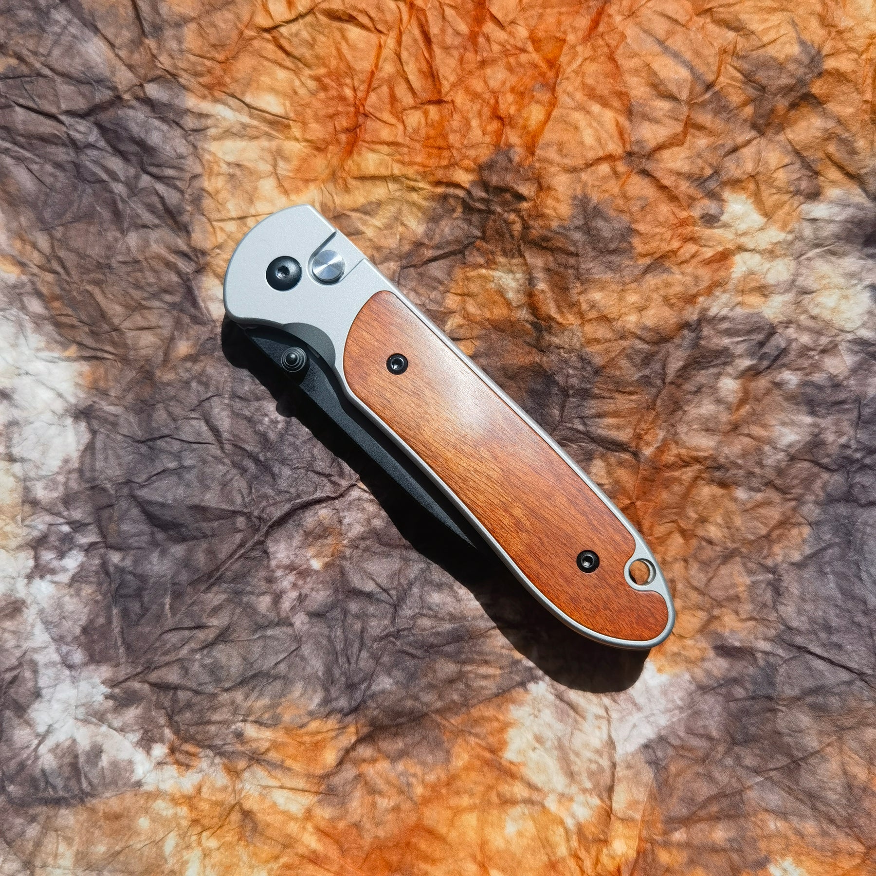 Artisan Cutlery 2023 New Prototype Spurdog ATZ-1863 AR-RPM9 Blade Wood Handle Folding Knives