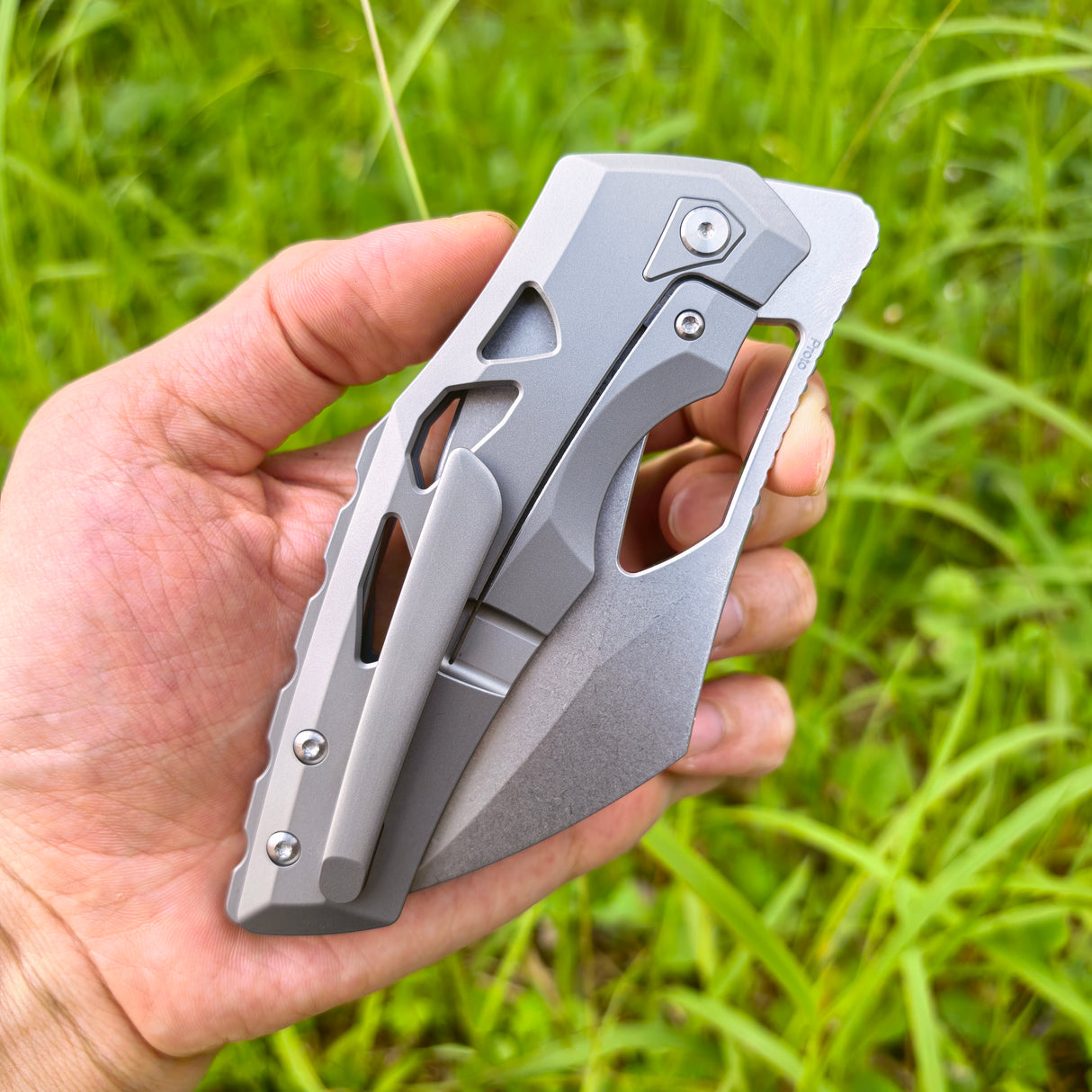 ArtisanCutlery Tortoise ATZ-1884G S35VN Blade Titanium Handle Folding Knives(PROTOTYPE)