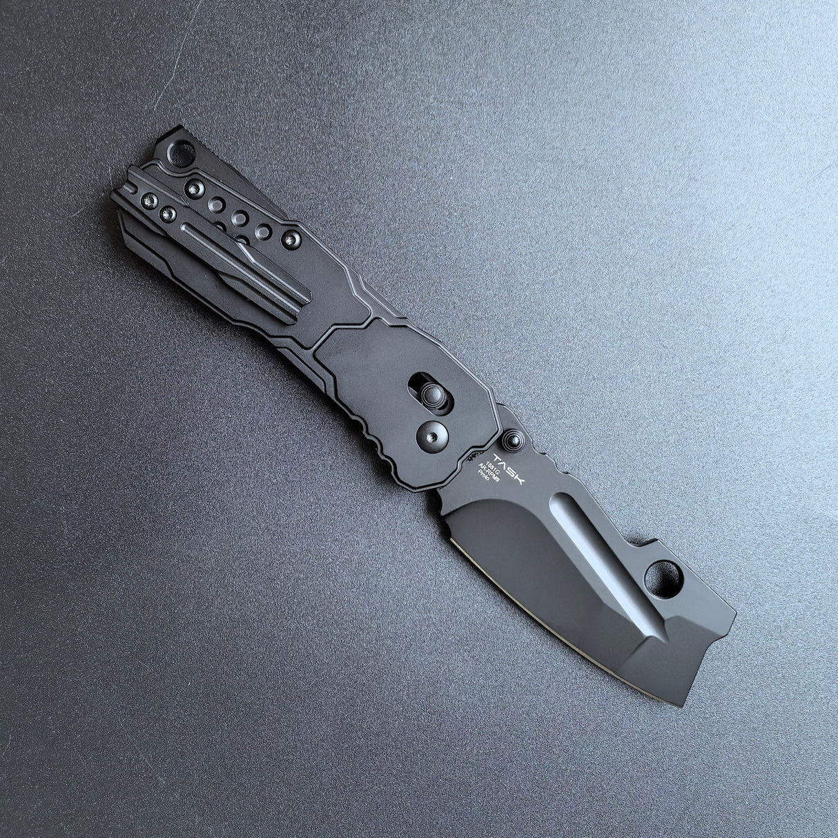 ArtisanCutlery Butcherling ATZ-1881 Titanium Handle Folding Knives(PROTOTYPE)