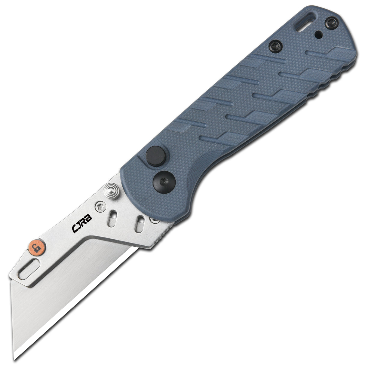 CJRB Boxer J1967 G10 Handle Folding Utility Knife, with 10 Extra Blades