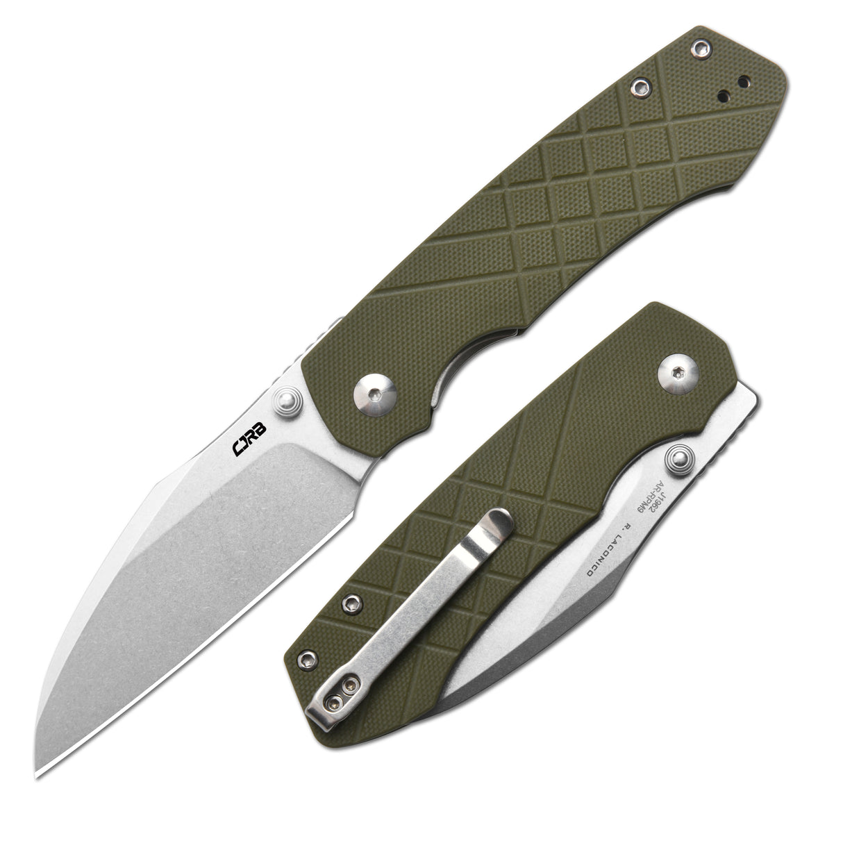 CJRB Kestrel J1962 AR-RPM9 Steel Blade G10 Handle Folding Knives