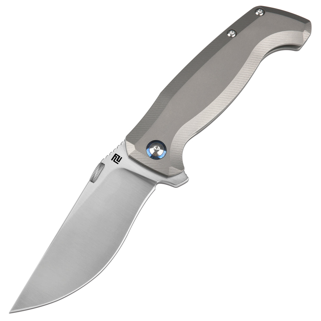 ArtisanCutlery Kami ATZ-1864G S35VN Blade Titanium Handle Folding Knives