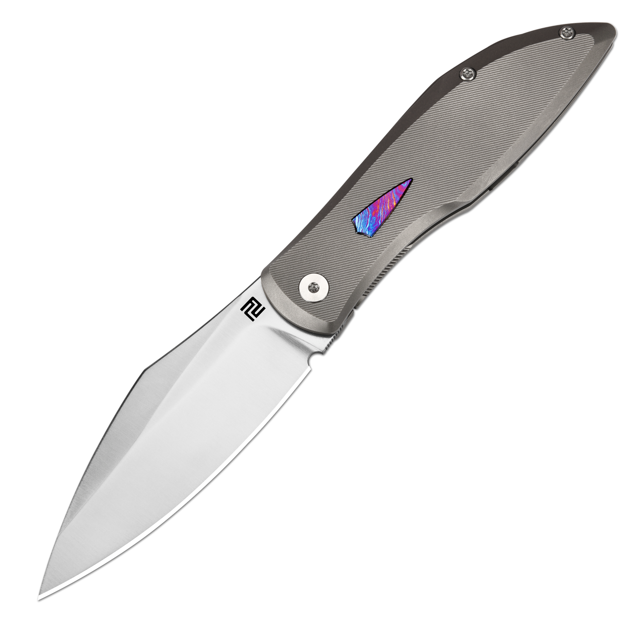 ArtisanCutlery Weyden ATZ-1859G S90V Blade Titanium Handl