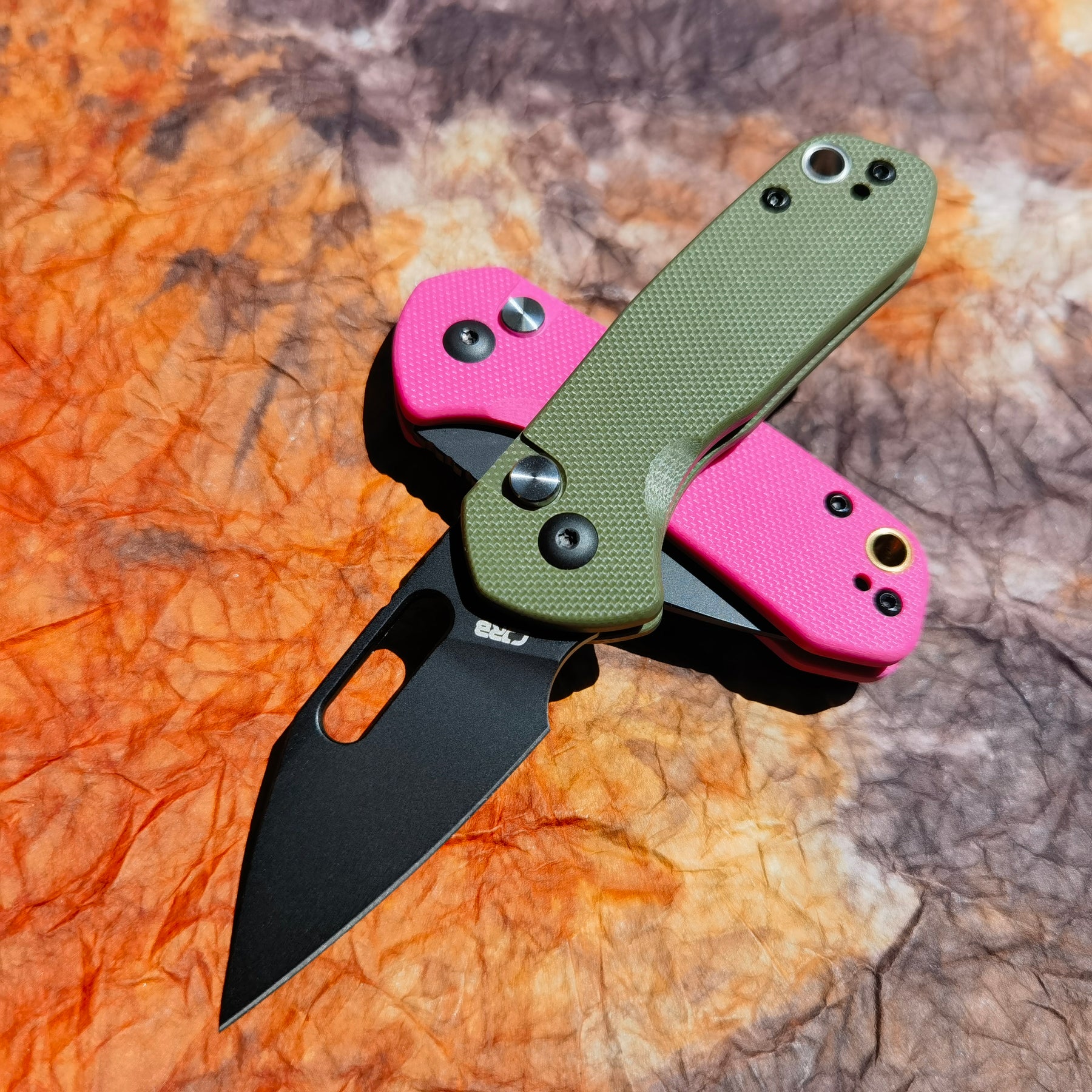 CJRB Mica Prototype J1933 AR-RPM9 Powder Steel Blade G10 Handle Folding Knives
