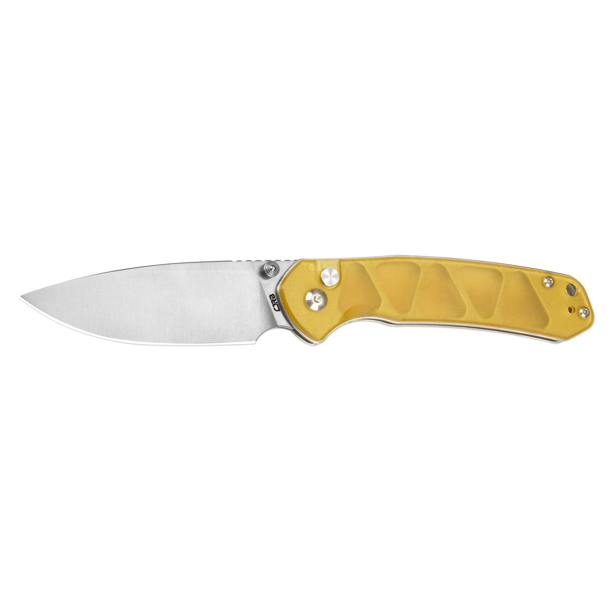 CJRB Pyrite J1925 AR-RPM9 Steel Blade Ultem Handle Folding Knives