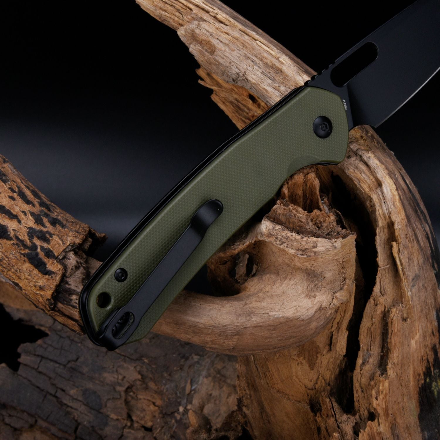 CJRB PYRITE WHARNCLIFFE J1925A AR-RPM9 POWDER STEEL BLADE G10 HANDLE FOLDING KNIVES