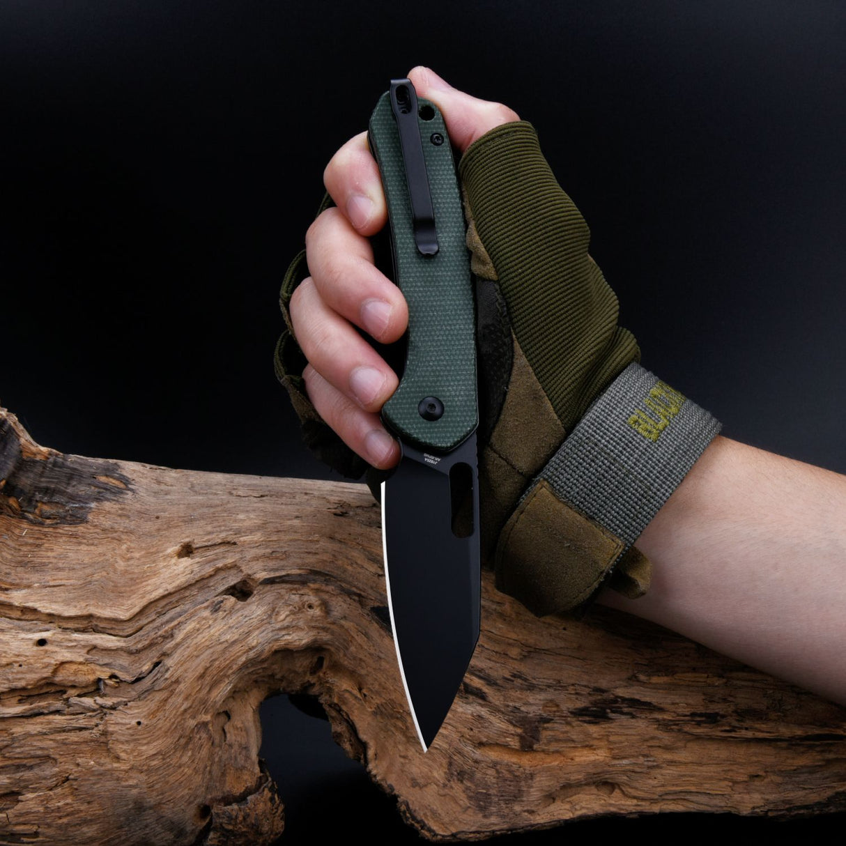 CJRB Pyrite Wharncliffe J1925A AR-RPM9 Steel Blade Micarta Handle Folding Knives