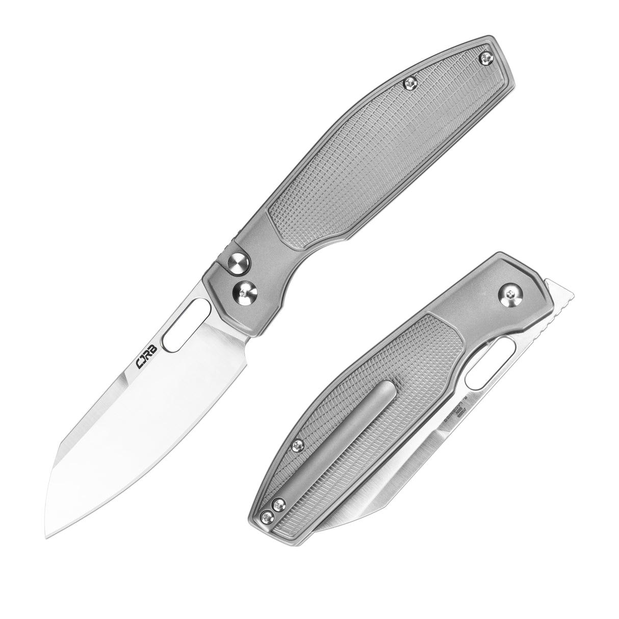 CJRB Ekko J1929 CPM S90V Blade Titanium Handle Folding Knives