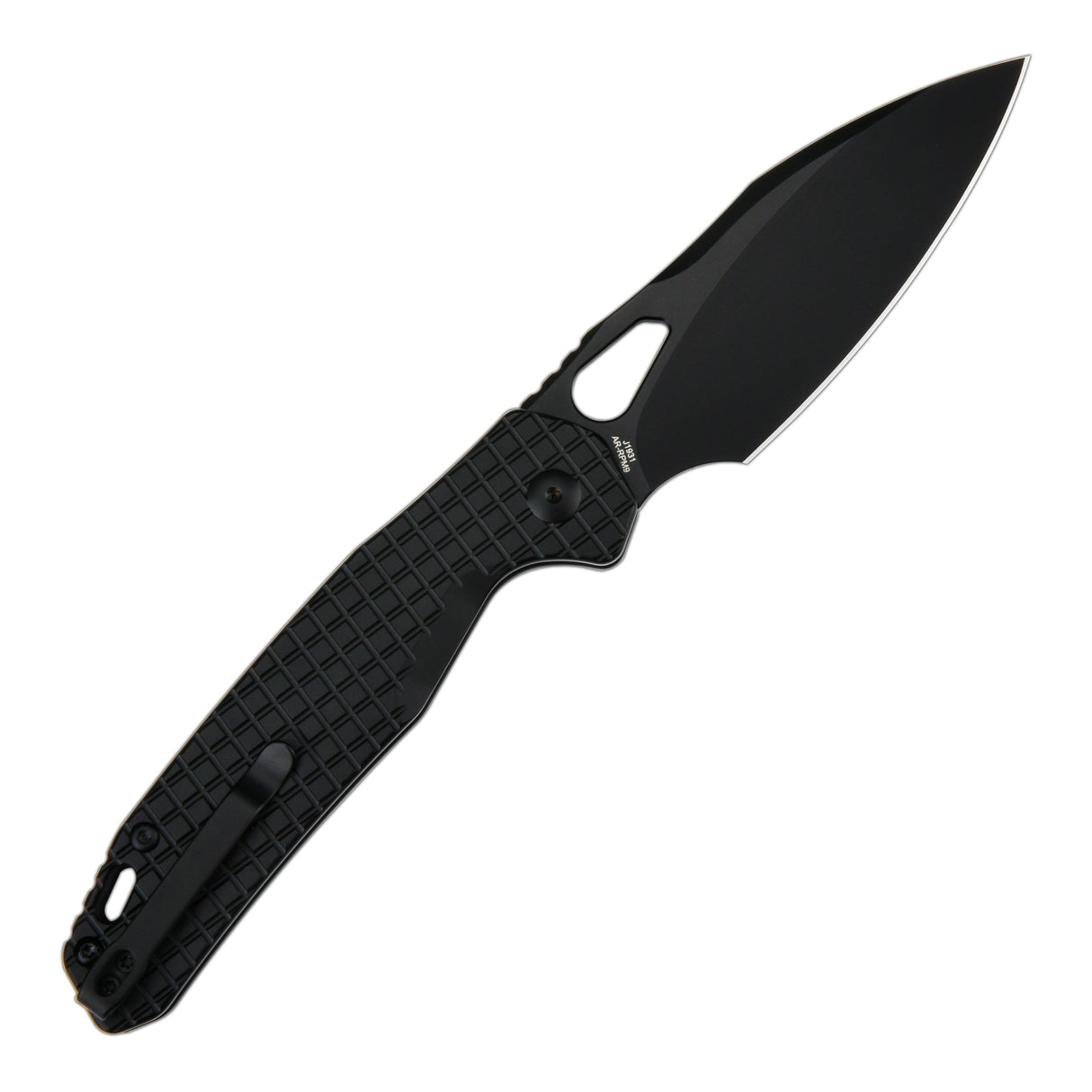 CJRB Frack J1931 AR-RPM9 Powder Steel Blade Steel(Frag pattern) Handle Folding Knives