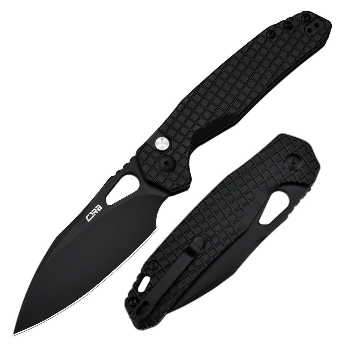 CJRB Frack J1931 AR-RPM9 Powder Steel Blade Steel(Frag pattern) Handle Folding Knives