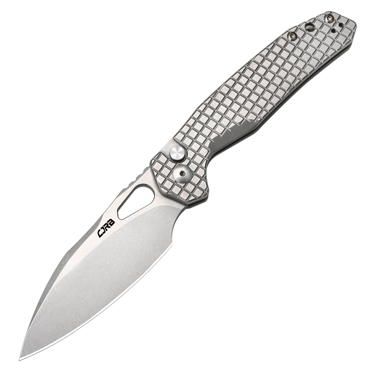 CJRB Frack J1931 AR-RPM9 Steel Blade Steel(Frag pattern) Handle Folding Knives