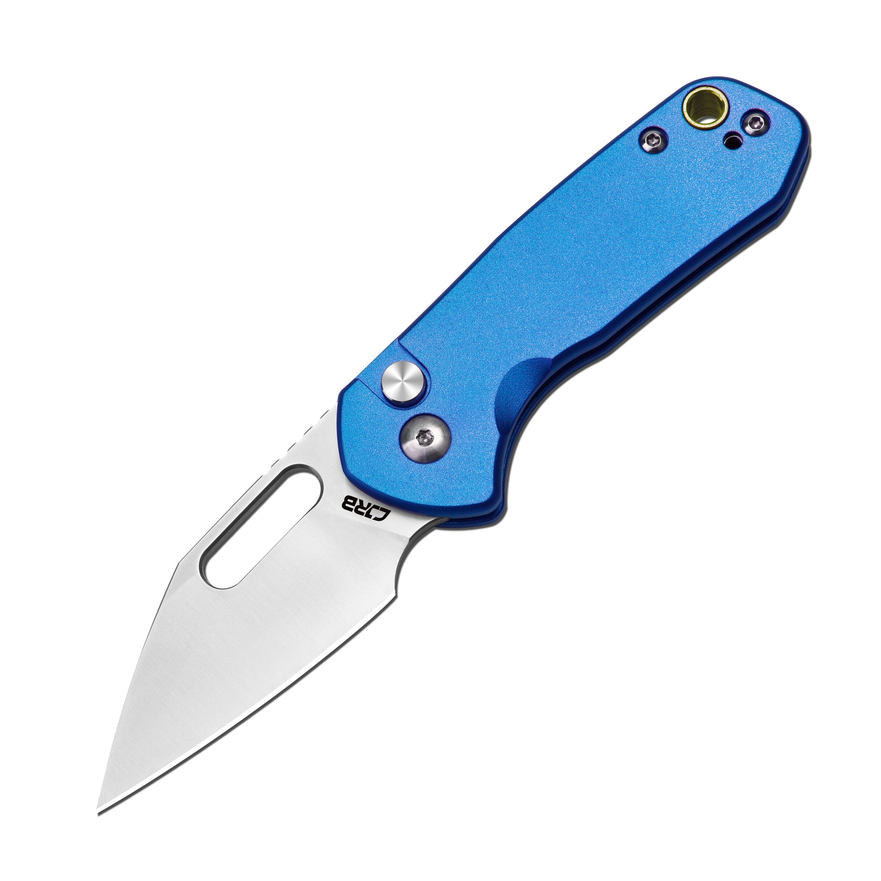 CJRB Mini Pyrite J1933 AR-RPM9 Powder Steel Blade Aluminium Handle Folding Knives