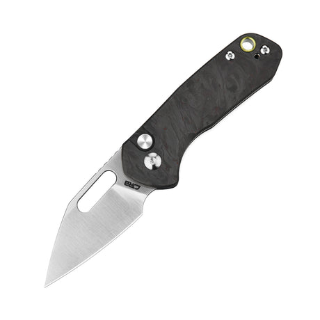 CJRB Mini Pyrite J1933 AR-RPM9 Powder Steel Blade Forged Carbon Handle Folding Knives