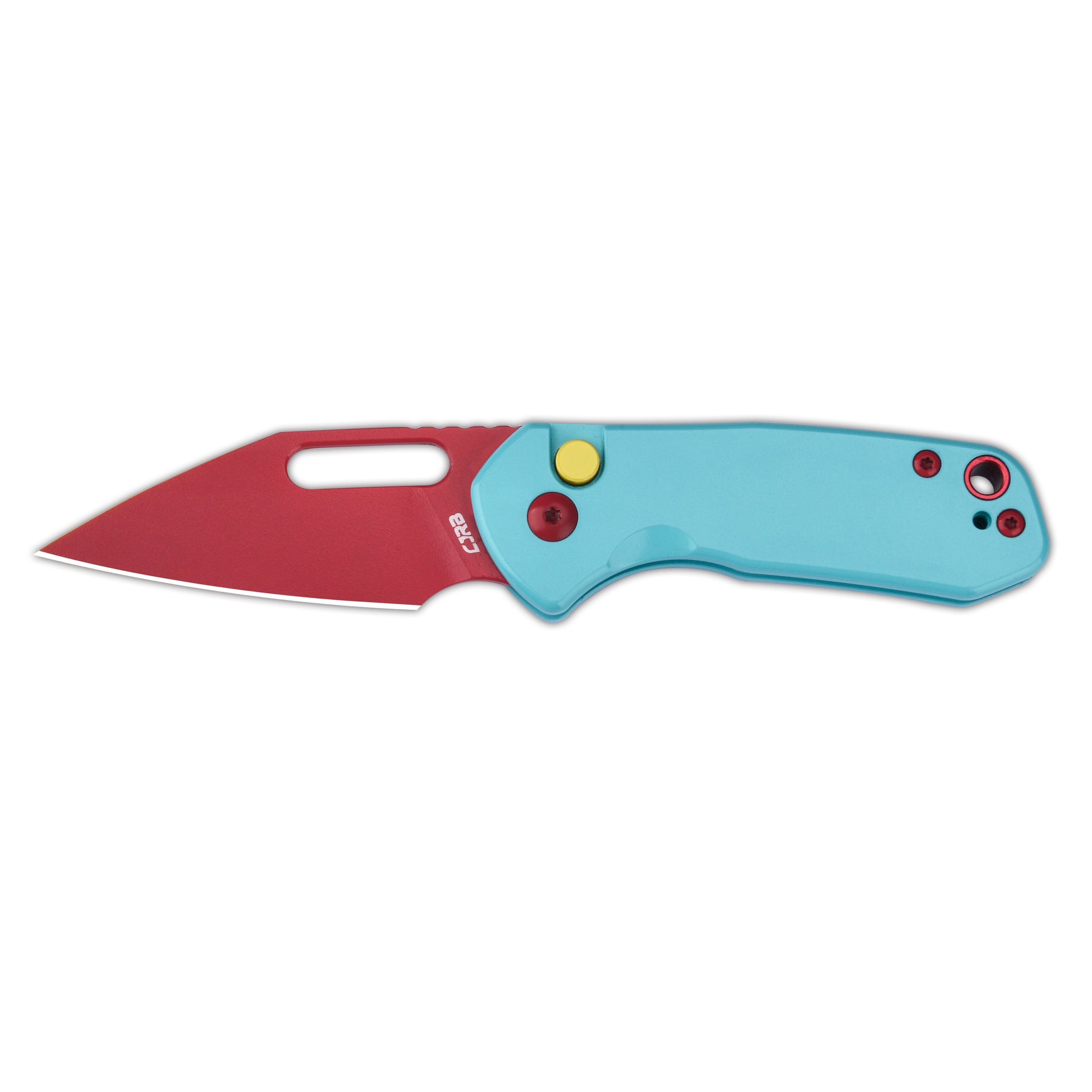 CJRB Mini Pyrite J1933(Paint Spraying) AR-RPM9 Powder Steel Blade Aluminium Handle Folding Knives