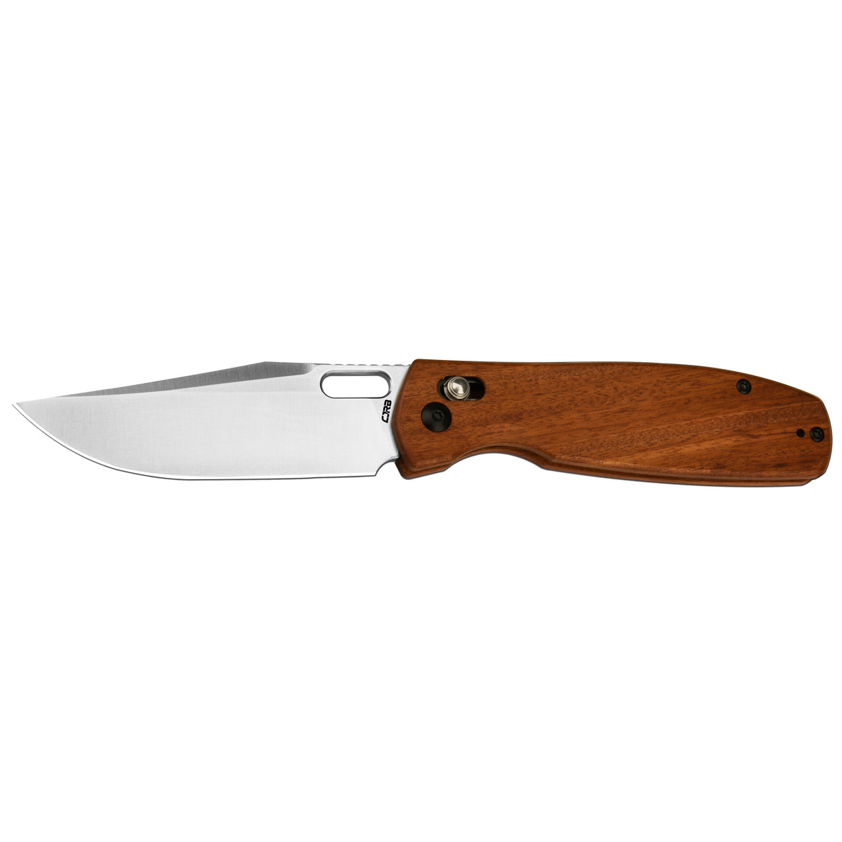 CJRB Prado J1936 AR-RPM9 Steel Blade Wood Handle Crossbar Lock Folding Knives