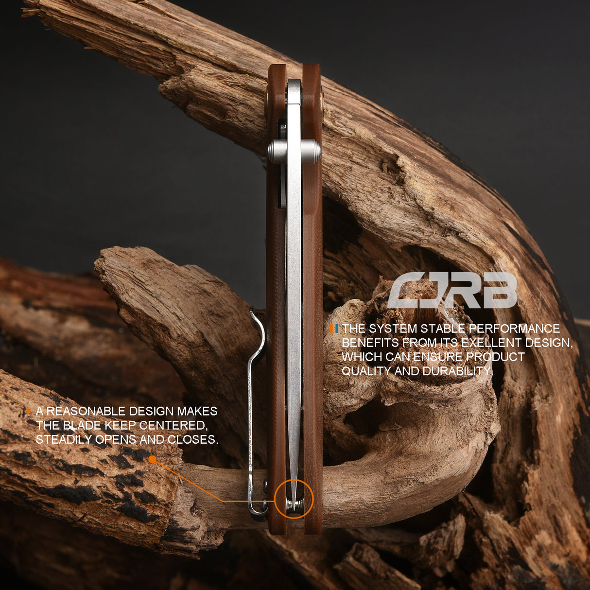 CJRB Feldspar J1912S D2/AR-RPM9 Blade G10(contoured & CNC pattern texture) Handle Folding Knives