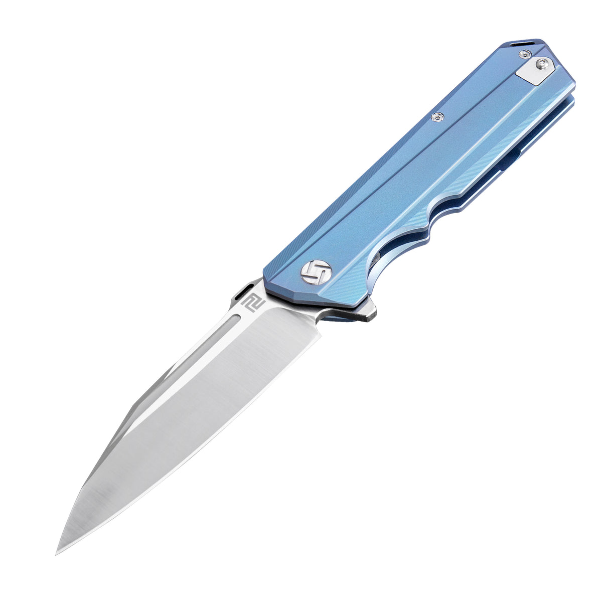 Artisan Cutlery Littoral ATZ-1703G  S35VN Blade Titanium TC4 Handle Folding Knives