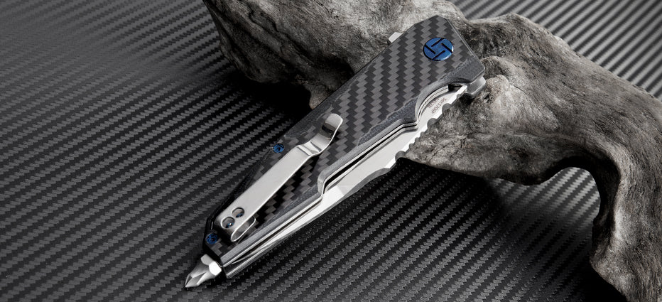 Artisan Cutlery Predator ATZ-1706P S35VN Blade Carbon Fiber Handle Folding Knives
