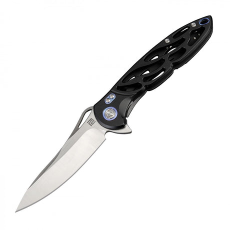 Artisan Cutlery Hoverwing ATZ-1801G S35VN Blade Titanium TC4 Handle Folding Knives