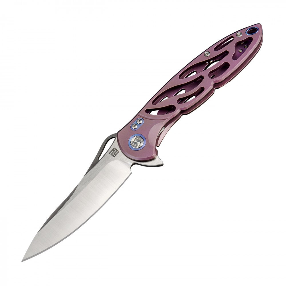 Artisan Cutlery Hoverwing ATZ-1801G S35VN Blade Titanium TC4 Handle Folding Knives