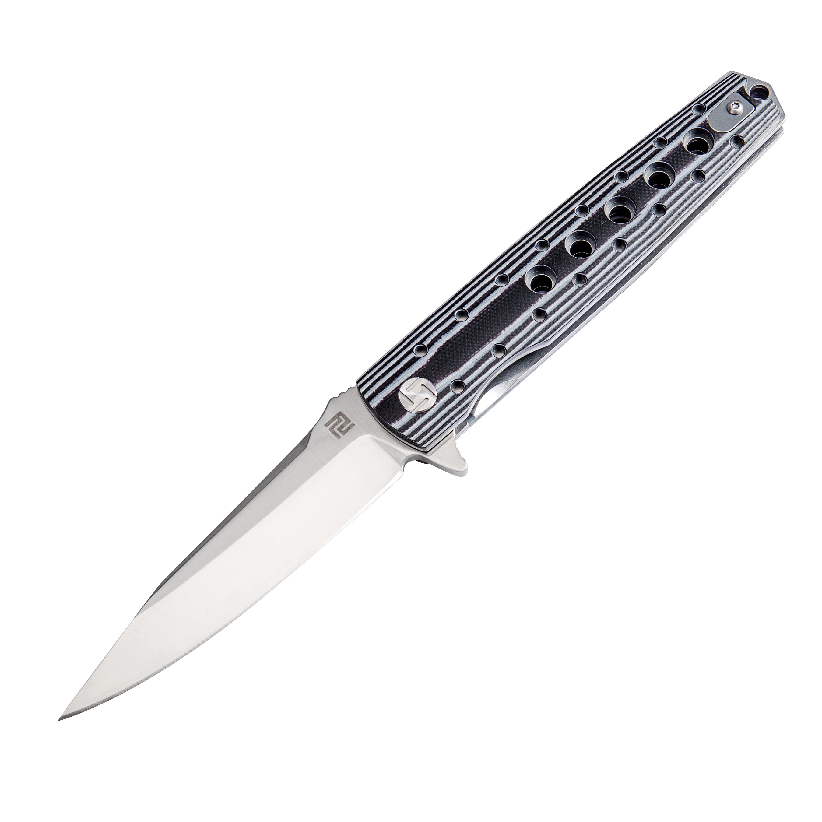 ArtisanCutlery Virginia (ATZ-1807P)G10 - Lightweight Flipper, D2