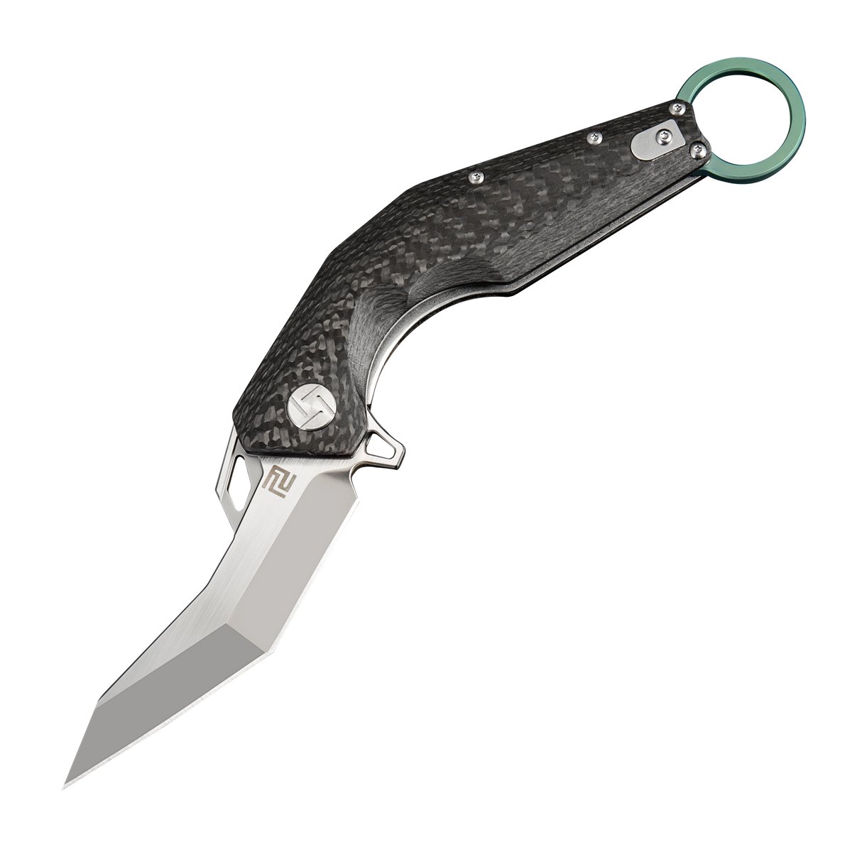 Artisan Cutlery Cobra ATZ-1811G S35VN Blade Carbon fiber Handle Folding Knives