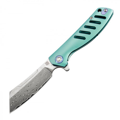 Artisan Cutlery Tomahawk ATZ-1815GS M390 Blade Titanium Handle Folding Knives