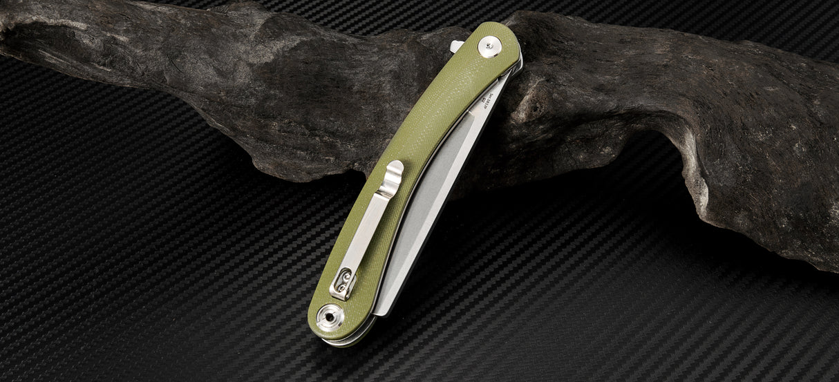 Artisan Cutlery Orthodox ATZ-1817P D2 Blade G10(Curve) Handle Folding Knives