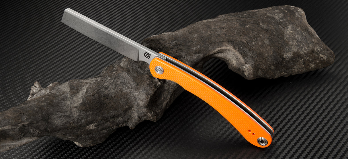 Artisan Cutlery Orthodox ATZ-1817P D2 Blade G10(Flat) Handle Folding Knives