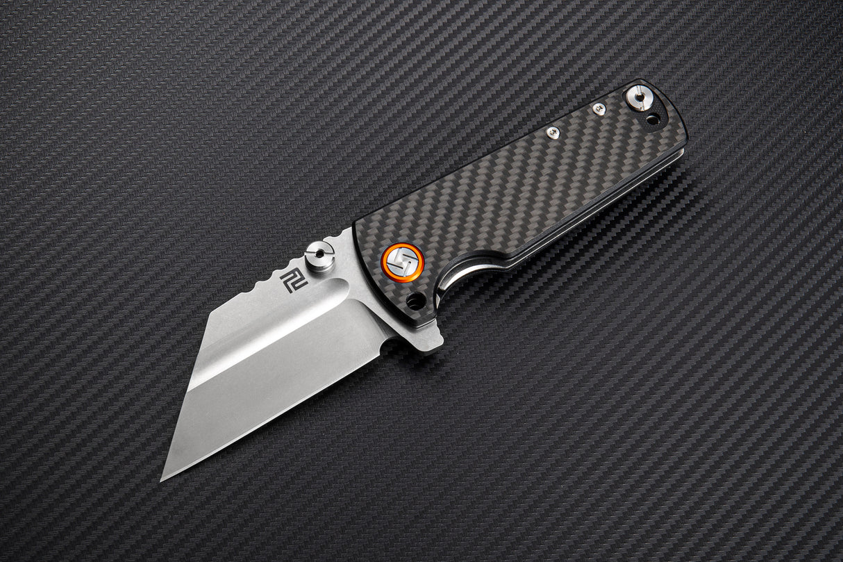 Artisan Cutlery Proponent ATZ-1820P D2 Blade Carbon Fiber Handle Folding Knives