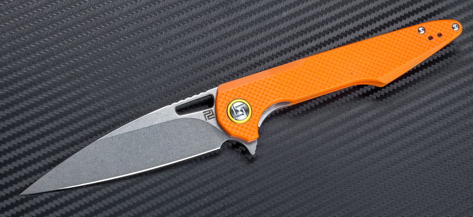 Artisan Cutlery Archaeo ATZ-1821P D2 Blade G10 Handle Folding Knives