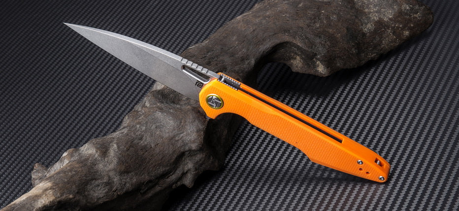 Artisan Cutlery Archaeo ATZ-1821P D2 Blade G10 Handle Folding Knives