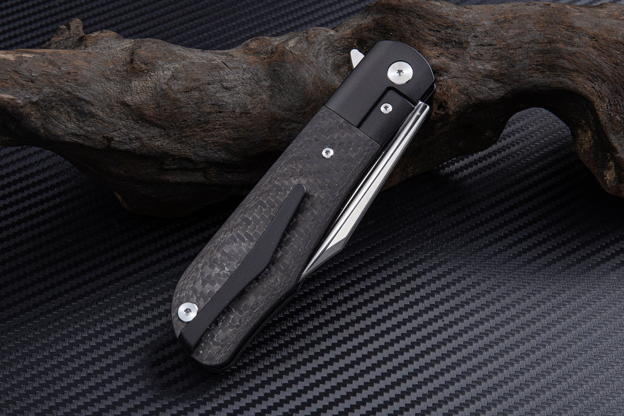 Artisan Cutlery Hyperion ATZ-1834G S35VN Blade Titanium Handle Folding Knives