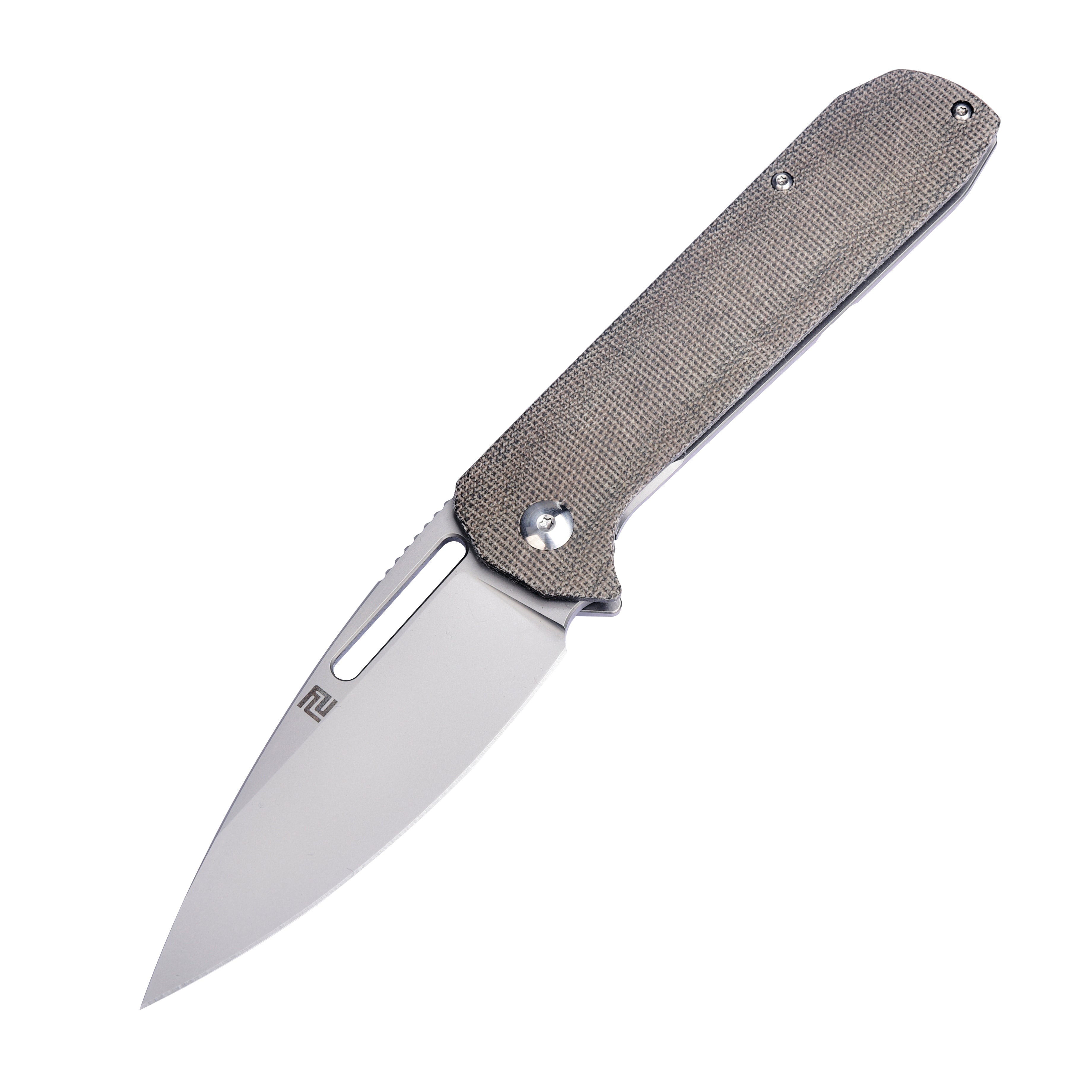 Artisan Cutlery Arion ATZ-1843G: S35VN Blade, ODG Micarta