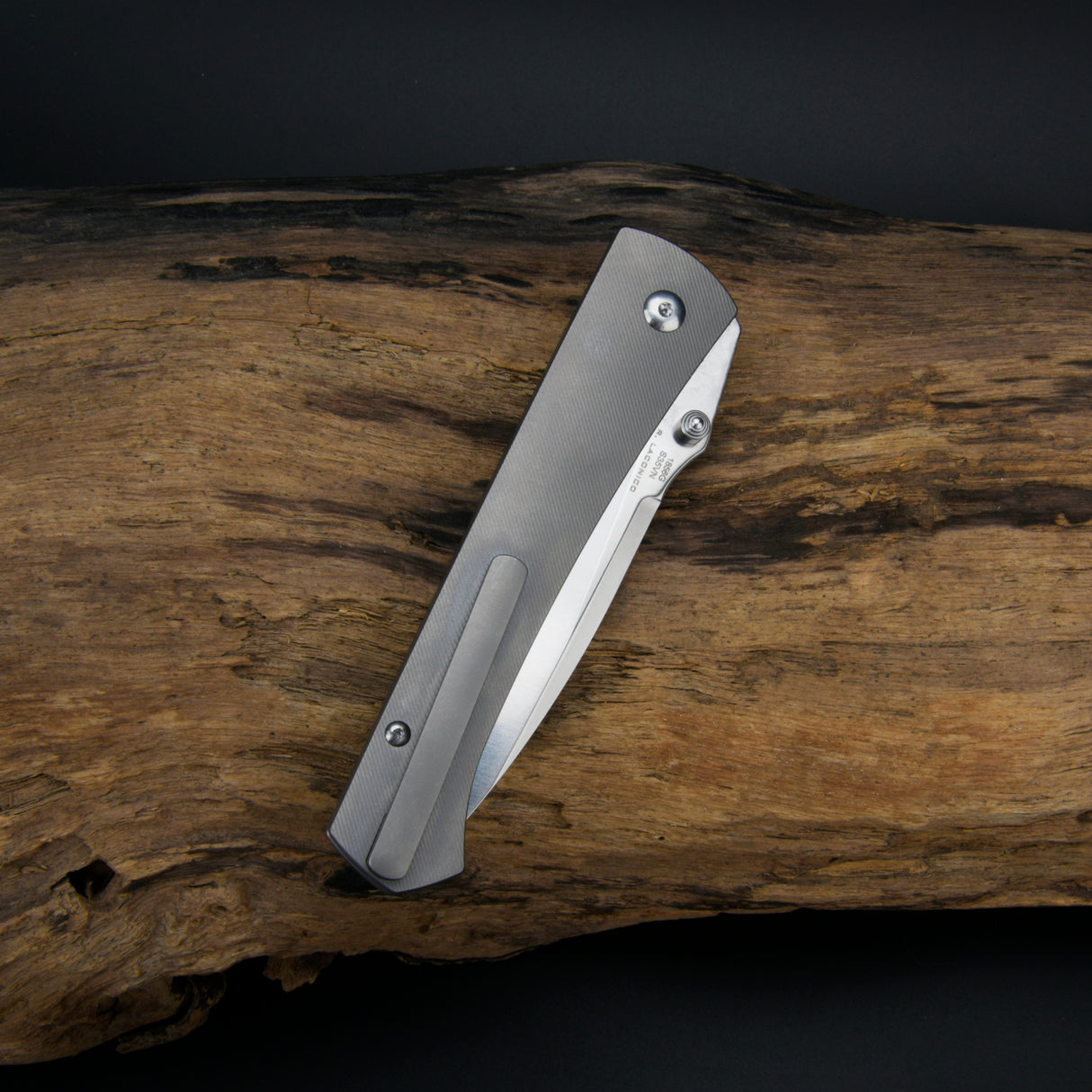 Artisan Cutlery Andromeda 1856G S35VN Blade Titanium Handle Folding Knives