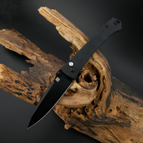 Artisan Cutlery Andromeda 1856P S35VN Blade Micarta Handle Folding Knife