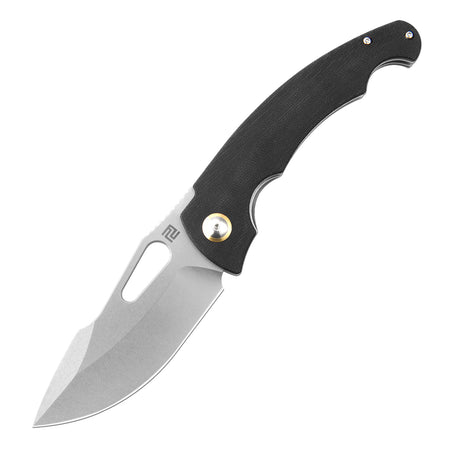 Artisan Cutlery Xcellerator ATZ-1860P AR-RPM9 Blade Micarta Handle Folding Knives