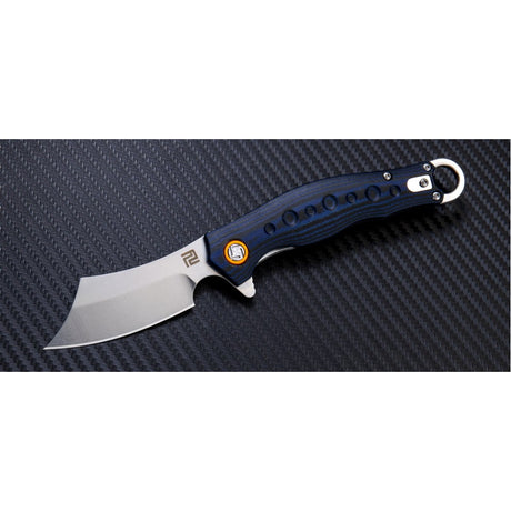 Artisan Cutlery Corsair ATZ-1828P D2 Blade G10 and Micarta and Carbon Fiber Handle Folding Knives