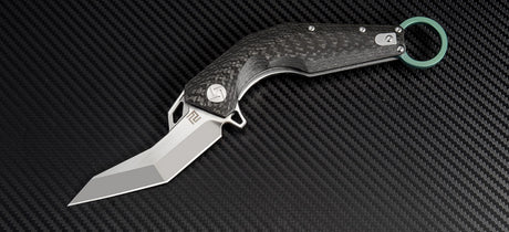 Artisan Cutlery Cobra ATZ-1811G S35VN Blade Carbon fiber Handle Folding Knives