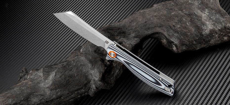 Artisan Cutlery Tomahawk ATZ-1815PS D2 Blade G10(Curve) Handle Folding Knives