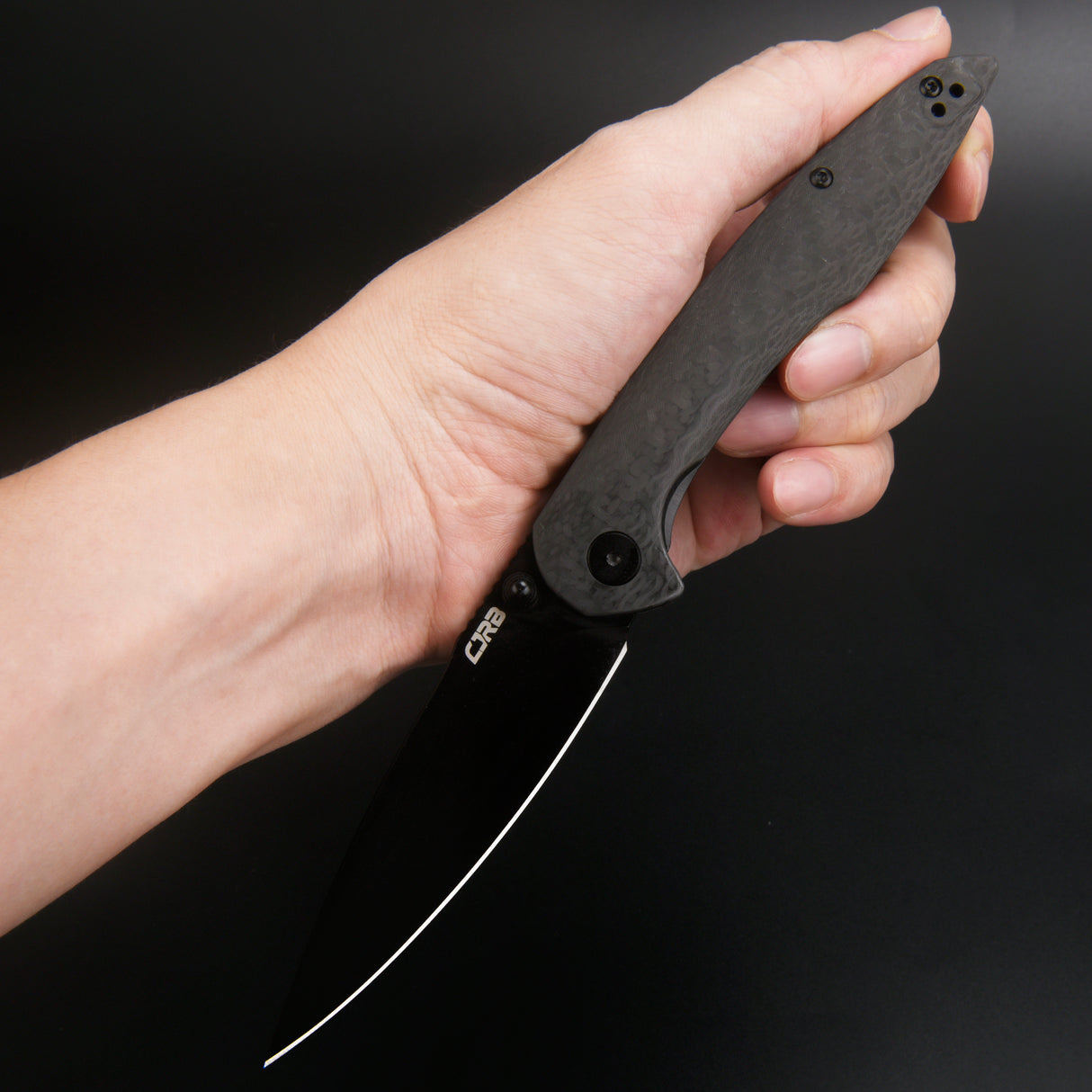 CJRB CENTROS J1905 S35VN BLADE CARBON FIBER HANDLE FOLDING KNIVES(LIMITED EDITION)