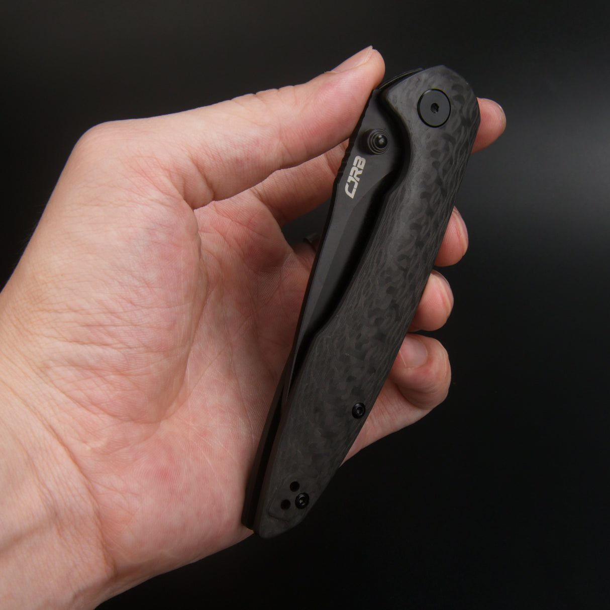 CJRB CENTROS J1905 S35VN BLADE CARBON FIBER HANDLE FOLDING KNIVES(LIMITED EDITION)