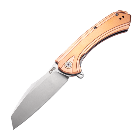 CJRB Barranca J1909 D2 Blade COPPER Handle Folding Knives