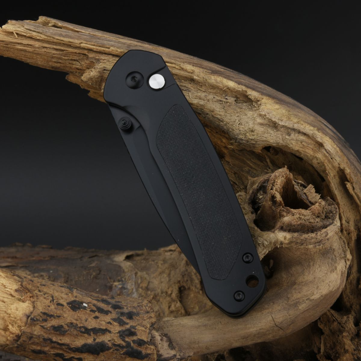 CJRB PYRITE J1925Ti-BBK S35VN BLADE TITANIUM AND MICARTA HANDLE FOLDING KNIVES(LIMITED EDITION)